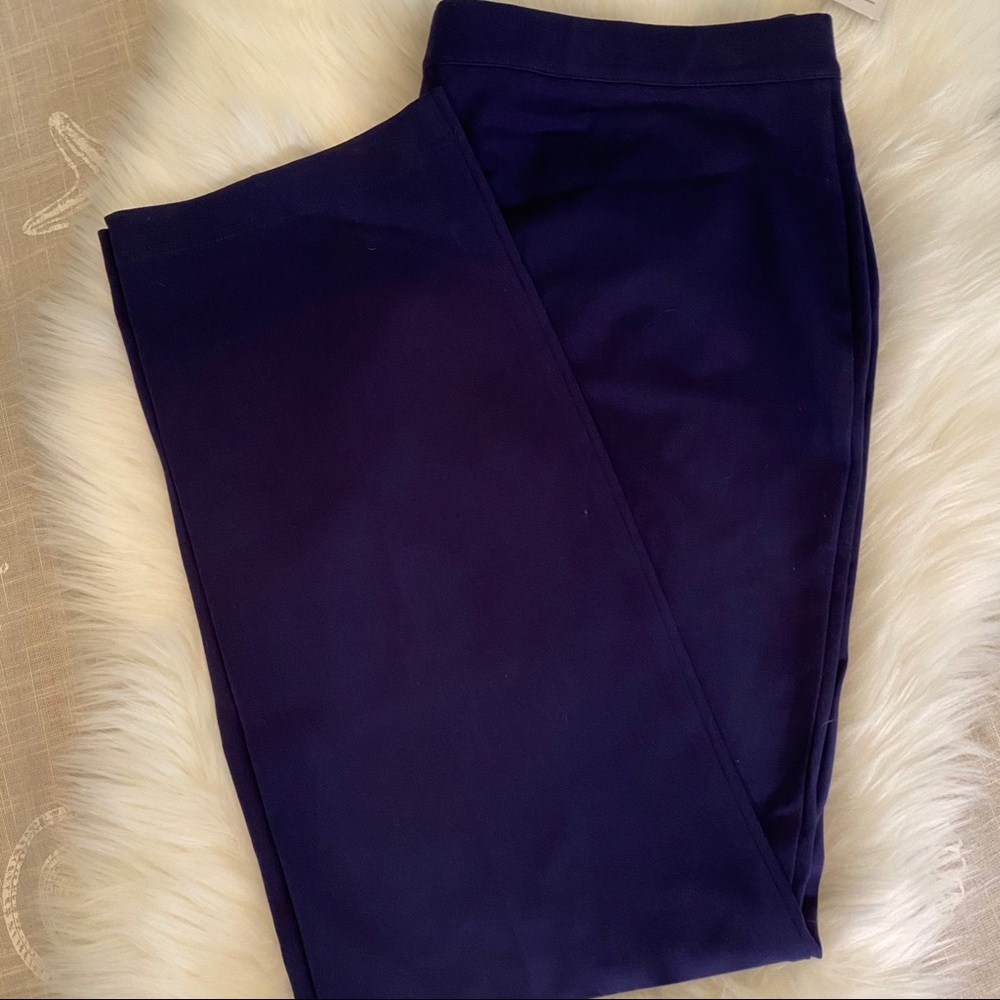 Navy Pull-on Stretchy Pants